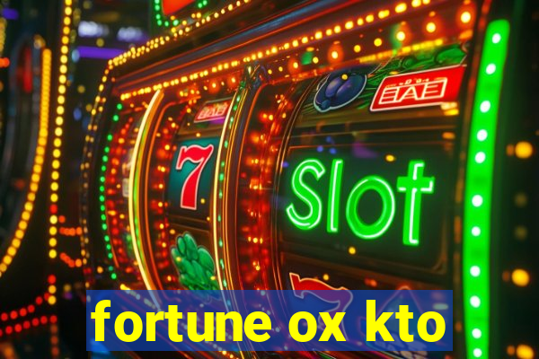 fortune ox kto